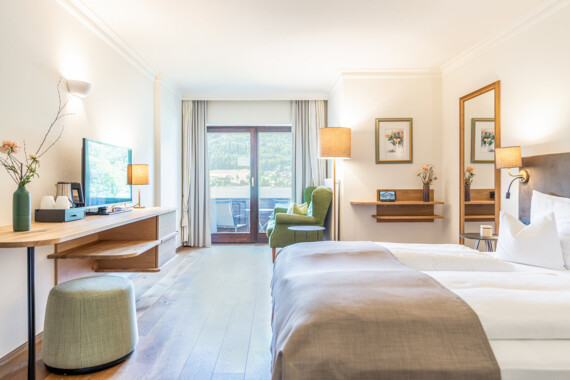 Das Doppelzimmer Filbling Stammhaus im Waldhof Fuschlsee Resort