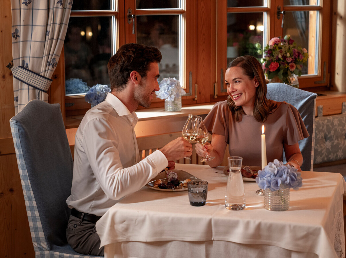 Kulinarischer Genuss auf Haubenniveau im Restaurant des Waldhof Fuschlsee Resort.